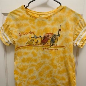 Tie dye Disney shirt